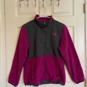 The North Face Kids' Pink and Gray Jacket